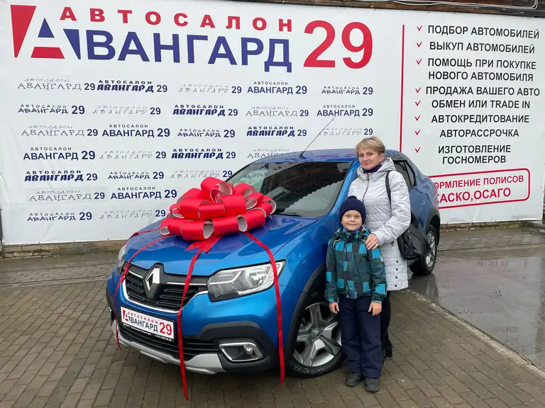 Семья Тюкиной Ирины купила Renault Logan