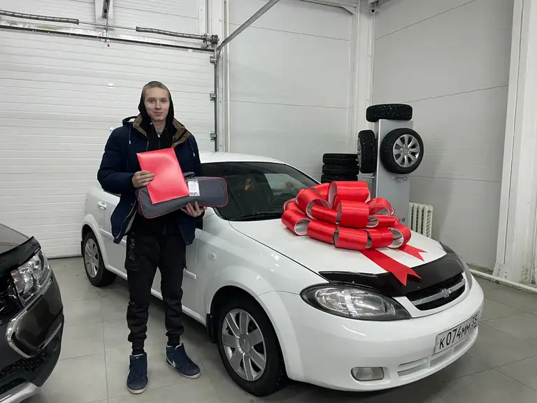 Белоруков Сергей из п. Солгинский купил Chevrolet Lacetti